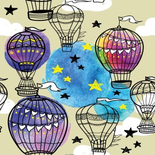 Tapeta Balony Pojazdy