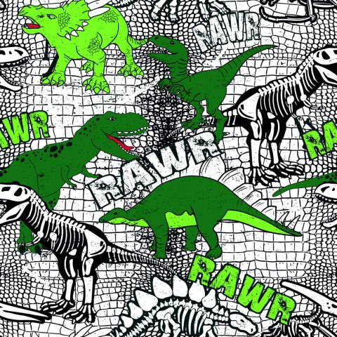 Tapeta Dinozaury Zwierzęta Do Pokoju Młodzieżowego