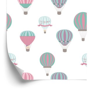 Tapeta Kolorowe Pojazdy Balony