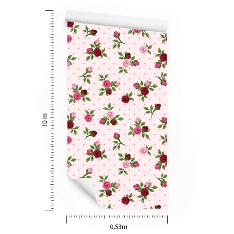 Tapeta Róże W Stylu Vintage