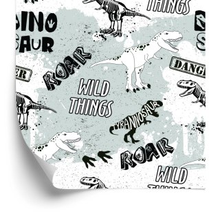 Tapeta W Dinozaury, Zwierzęta, Do Pokoju Dziecka