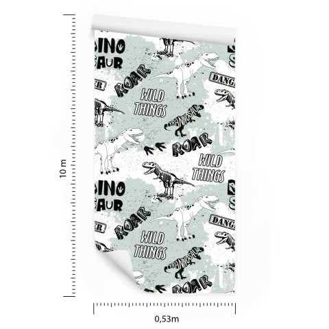 Tapeta W Dinozaury, Zwierzęta, Do Pokoju Dziecka