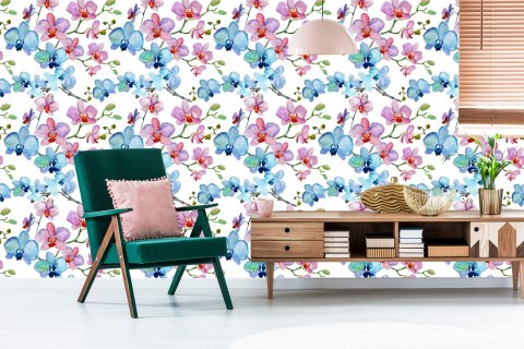 Tapeta Do Salonu Orchidea Kwiaty Natura Storczyki