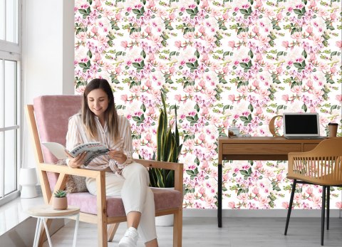 Tapeta Orchidea Storczyk Kwiaty Przyroda Do Salonu