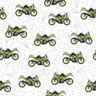 Tapeta Nowoczesne Motocykle Z Wzorkami