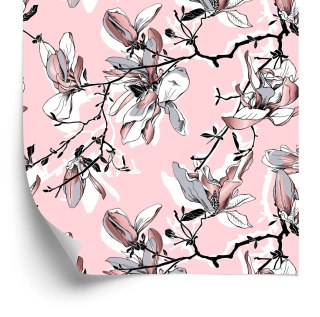 Tapeta Pastelowe Kwiaty Magnolii