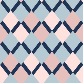 Tapeta Geometryczna - Kolorowe Romby