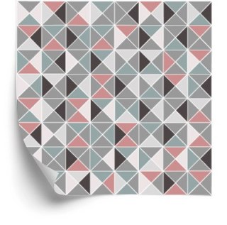 Tapeta Geometryczna - Kolorowe Romby