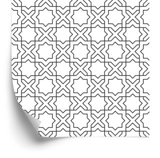 Tapeta Geometryczna - Orientalny Wzór