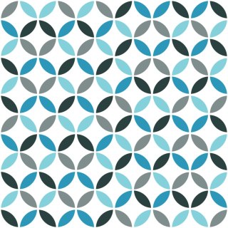 Tapeta Geometryczna - Retro