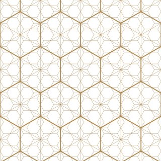 Tapeta Geometryczna - Sześciokąty