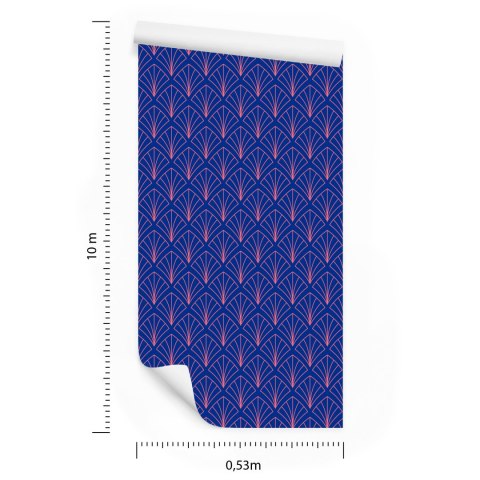 Tapeta Geometryczna W Stylu Art Deco