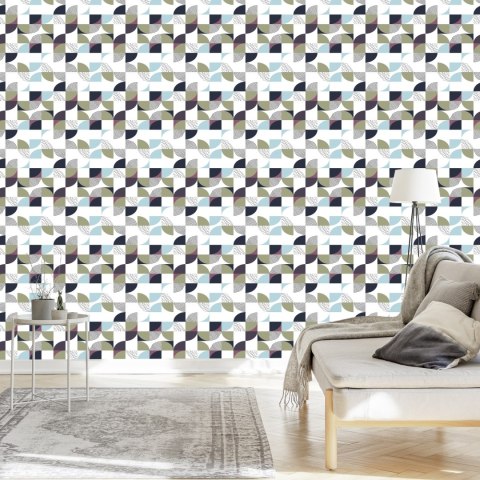 Tapeta Kolorowa Geometryczna Abstrakcja