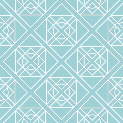 Tapeta Modernistyczne Geometryczne Ornamenty