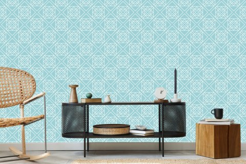Tapeta Modernistyczne Geometryczne Ornamenty