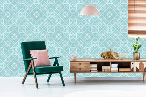 Tapeta Modernistyczne Geometryczne Ornamenty