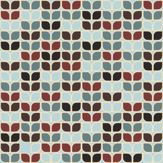 Tapeta Geometryczne Wzory Retro