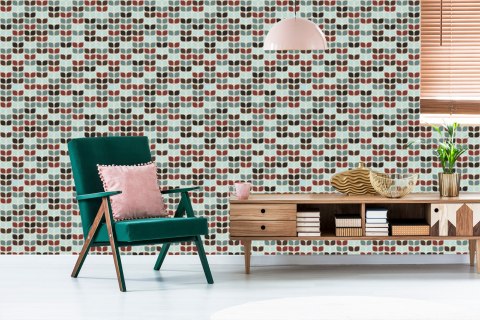 Tapeta Geometryczne Wzory Retro