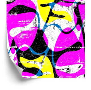 Tapeta Kolorowe Rysunki Graffiti