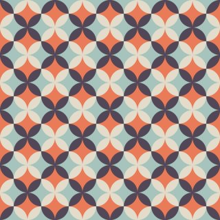 Tapeta Modne Wzory Retro