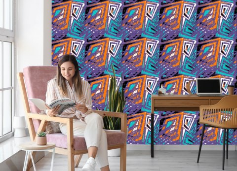 Tapeta Nowoczesne Rysunki Graffiti
