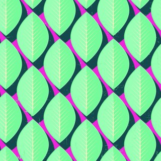 Tapeta Retro - Piękne Kolorowe Liście