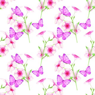 Tapeta Motyle, Kwiaty, Natura, Do Pokoju Dziecka