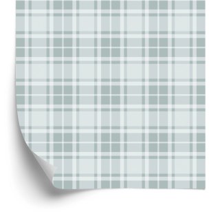 Tapeta Klasyczna Szara Szkocka Krata