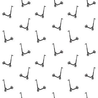 Tapeta Minimalistyczne Hulajnogi