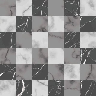 Tapeta Modernistyczna Szara Krata Na Wzór Marmuru