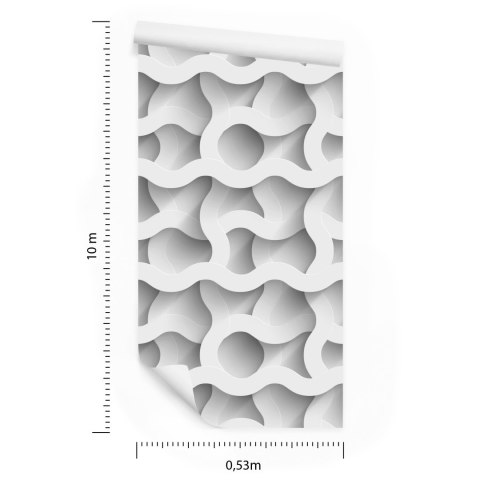 Tapeta Abstrakcyjne Fale 3D
