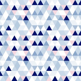 Tapeta Geometryczna - Trójkąty W Pastelowych Barwach