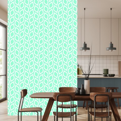 Tapeta Turkusowe Cytryny W Stylu Retro