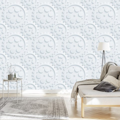 Tapeta 3D, Optyczna, Mandale, Do Salonu
