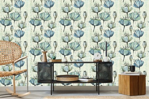 Tapeta Tulipany W Stylu Vintage