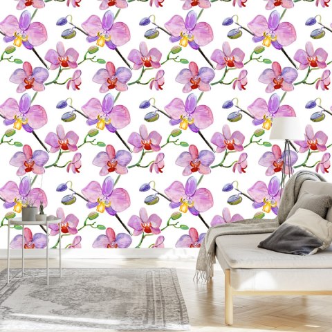 Tapeta Do Salonu Orchidee Storczyki Kwiaty Rośliny