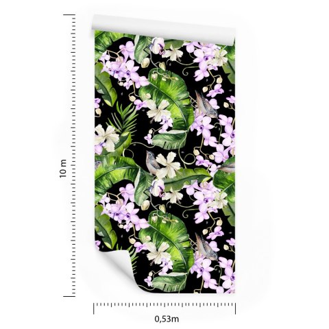 Tapeta Do Salonu Storczyki Natura Kwiaty Rośliny