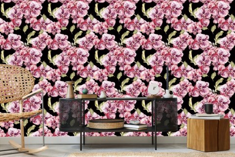 Tapeta Do Sypialni Orchidea Storczyk Natura Kwiaty