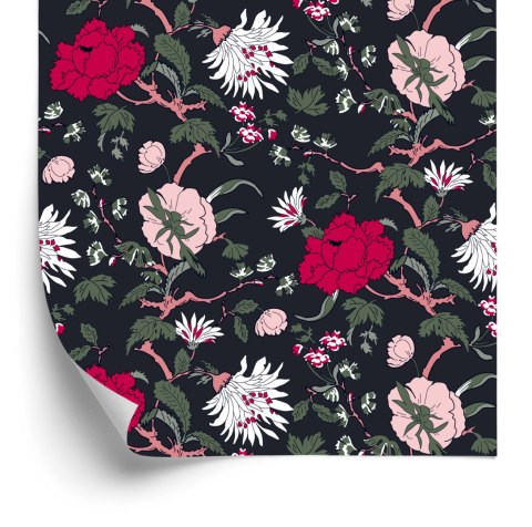 Tapeta Kwiaty W Stylu Vintage