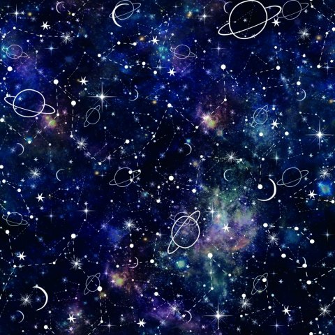 Tapeta Konstelacje Gwiezdne Kosmos