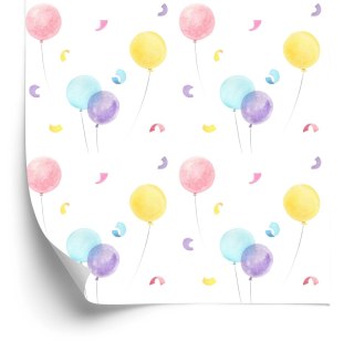Tapeta Różnobarwne Balony