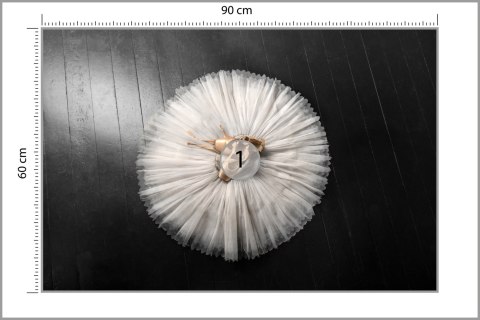 Fototapeta Buty Do Baletu Na Białej Tutu