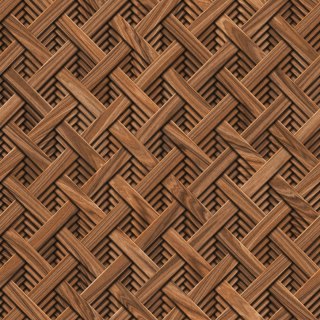 Tapeta Drewniany Wzór Geometryczny 3D