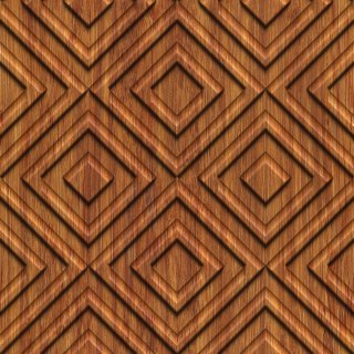 Tapeta Drewniany Wzór Geometryczny Retro