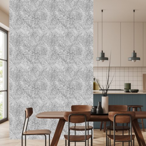 Tapeta Geometryczna W Stylu Vintage