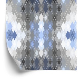 Tapeta Geometryczna - Wzór Argyle