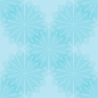Tapeta Turkusowe Geometryczne Kwiaty