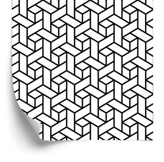 Tapeta Wzór Geometryczny - Optyczna