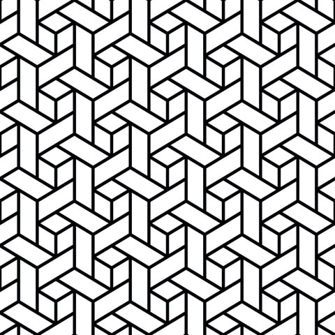 Tapeta Wzór Geometryczny - Optyczna