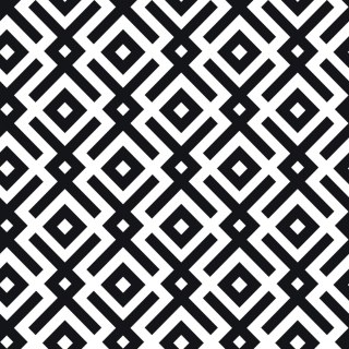 Tapeta Czarno-Biały Wzór Geometryczny